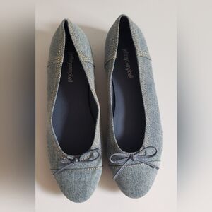 Jeffrey Campbell Women's Denim Ballet Flat Size 9